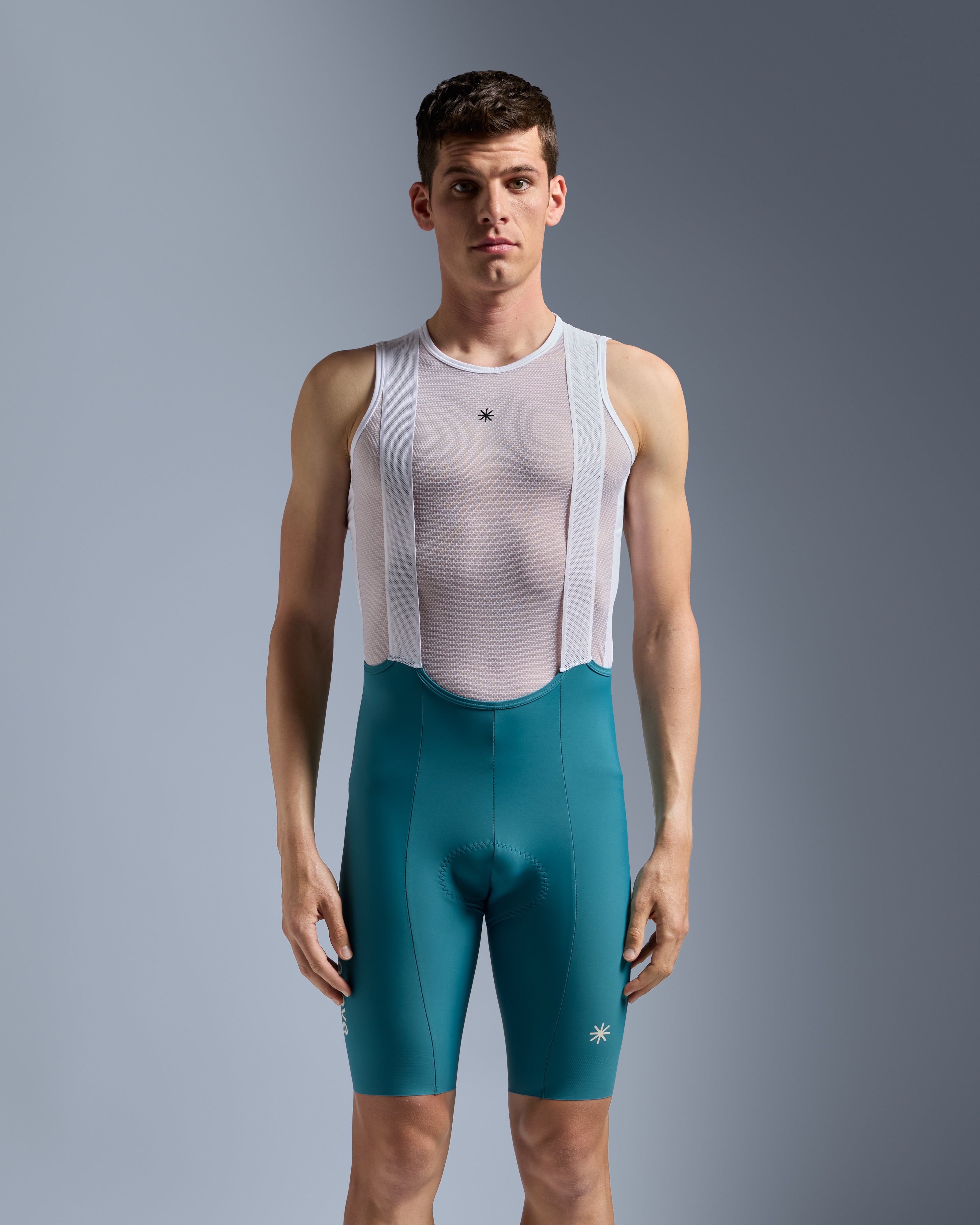 N1 Bib Shorts Teal